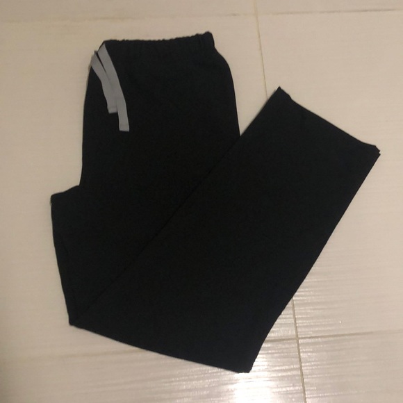 NWOT Mens Black Scrub bottoms M - Picture 1 of 4
